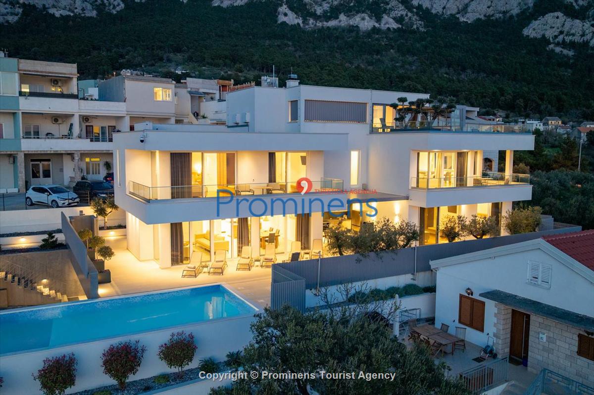 Exklusive Ferienwohnung Maja und Petra mit Pool in Makarska, 