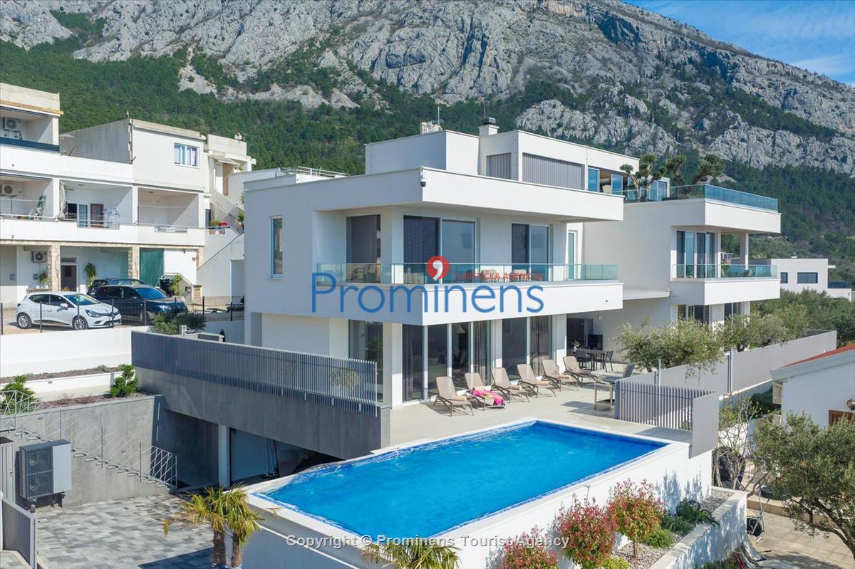 Exklusive Ferienwohnung Maja und Petra mit Pool in Makarska, 