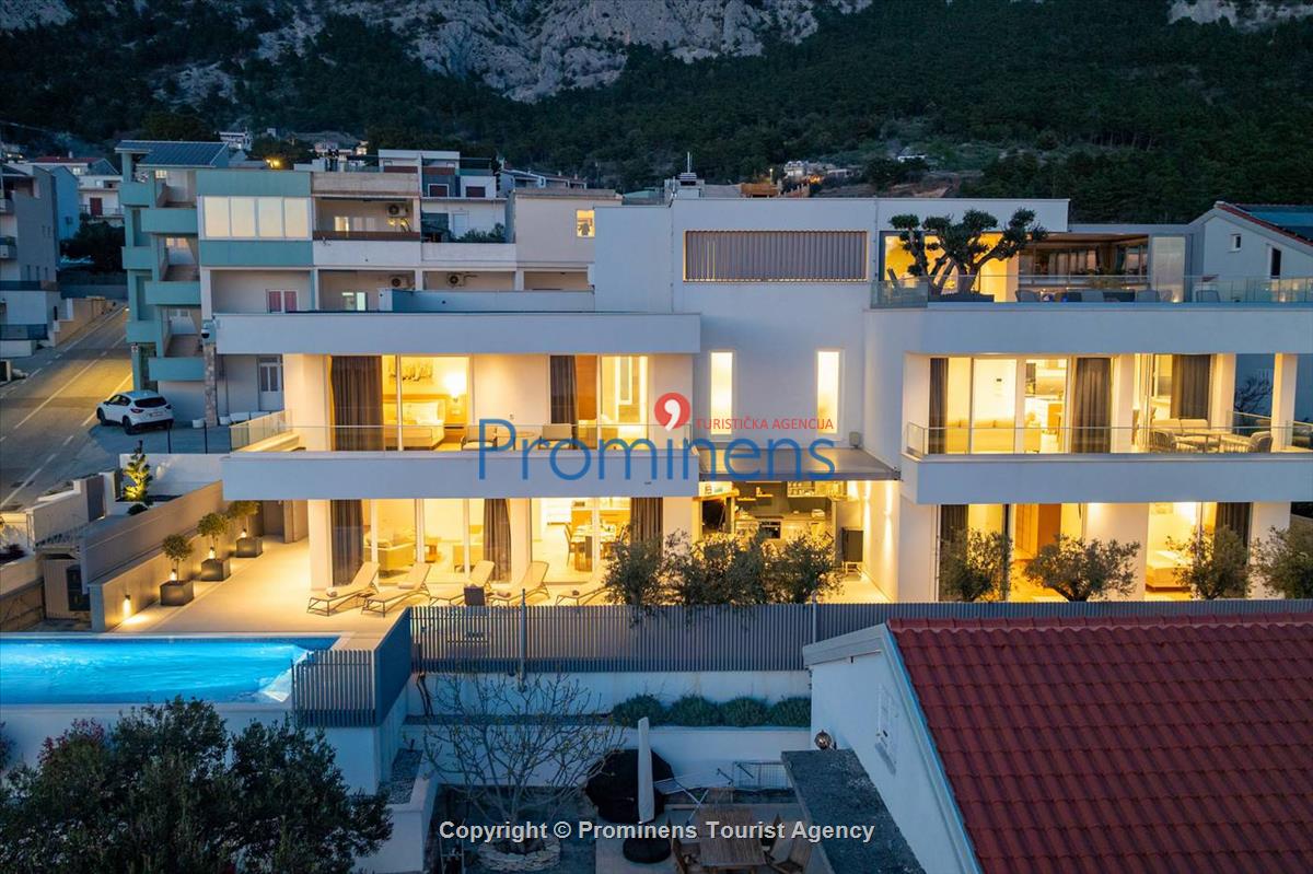 Exklusive Ferienwohnung Maja und Petra mit Pool in Makarska, 