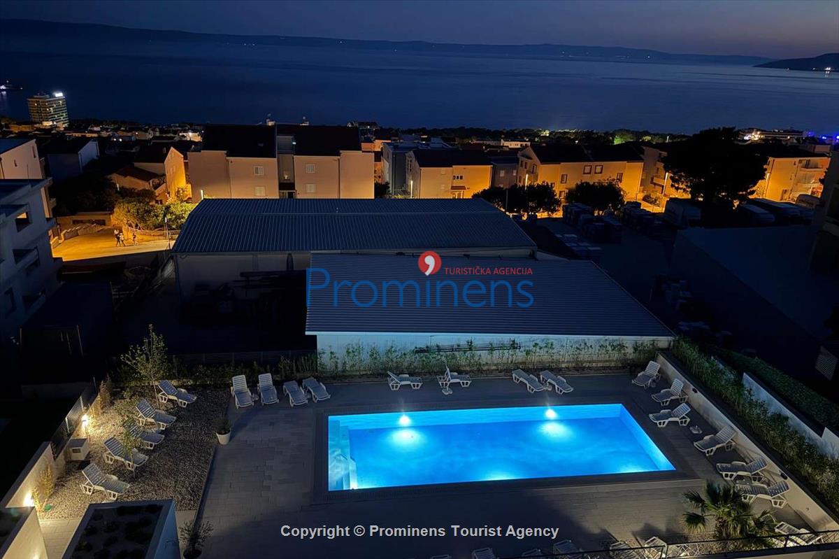Penthouse Helena in Makarska – Exklusive Ferienwohnung mit Meerblick und Whirlpool