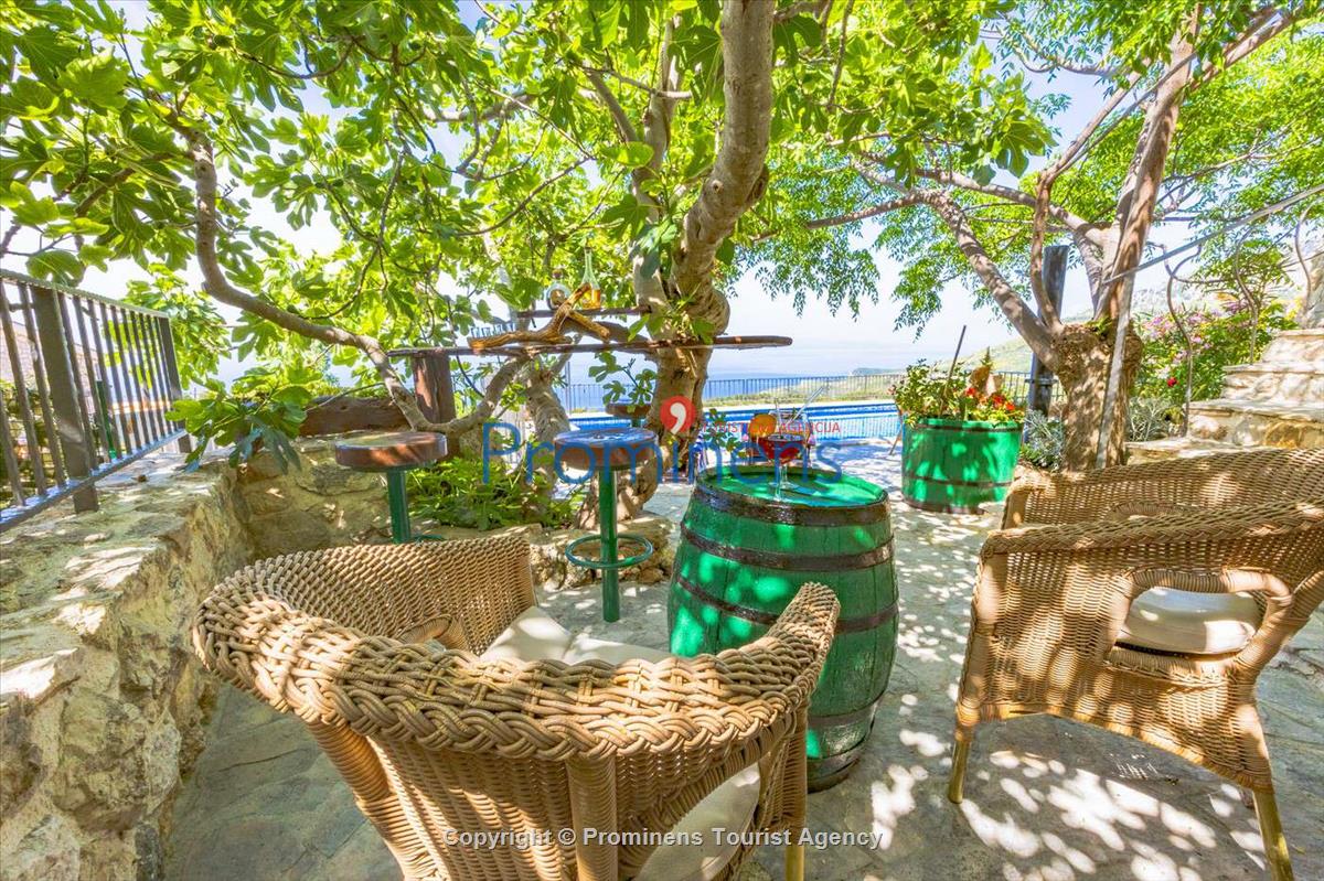 Fereinhaus Stina mit Pool und Meerblick in Tučepi - Makarska Riviera -Kroatien mieten