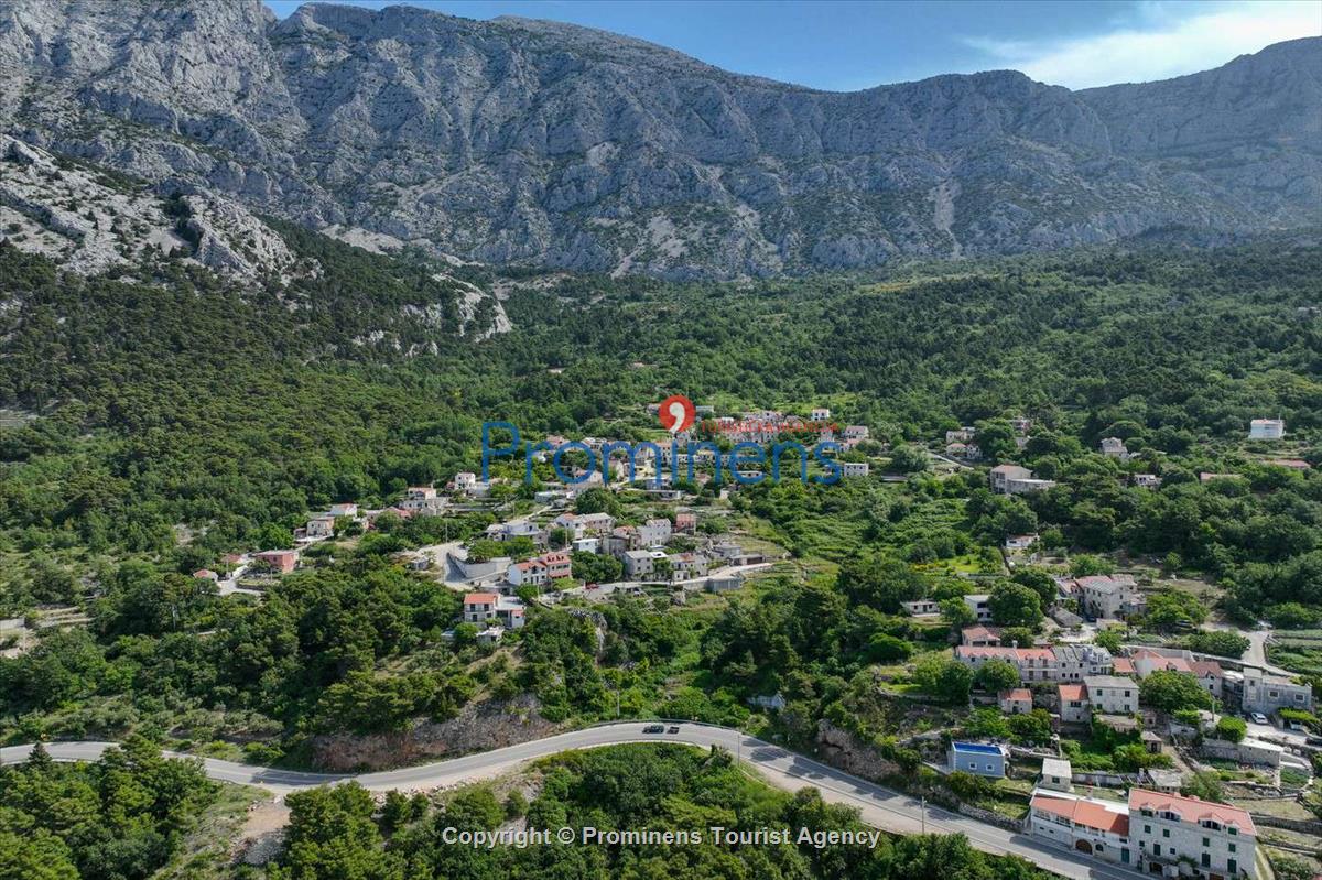 Fereinhaus Stina mit Pool und Meerblick in Tučepi - Makarska Riviera -Kroatien mieten