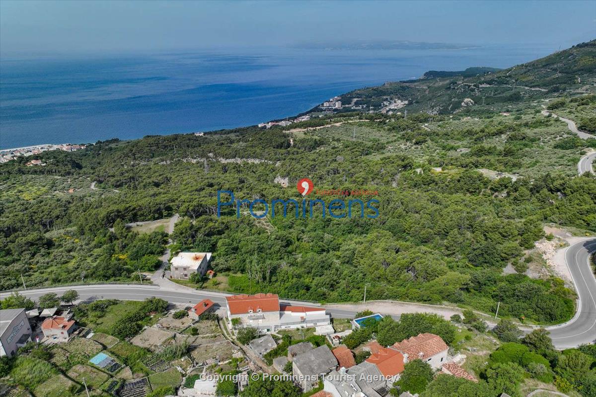 Fereinhaus Stina mit Pool und Meerblick in Tučepi - Makarska Riviera -Kroatien mieten