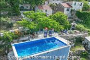 Fereinhaus Stina mit Pool und Meerblick in Tučepi - Makarska Riviera -Kroatien mieten