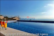Fereinhaus Stina mit Pool und Meerblick in Tučepi - Makarska Riviera -Kroatien mieten