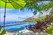 Fereinhaus Stina mit Pool und Meerblick in Tučepi - Makarska Riviera -Kroatien mieten