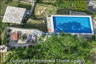 Fereinhaus Stina mit Pool und Meerblick in Tučepi - Makarska Riviera -Kroatien mieten