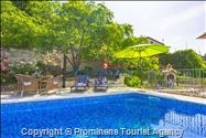 Fereinhaus Stina mit Pool und Meerblick in Tučepi - Makarska Riviera -Kroatien mieten
