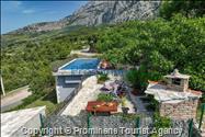 Fereinhaus Stina mit Pool und Meerblick in Tučepi - Makarska Riviera -Kroatien mieten