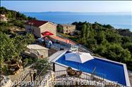 Fereinhaus Stina mit Pool und Meerblick in Tučepi - Makarska Riviera -Kroatien mieten