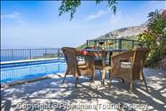 Fereinhaus Stina mit Pool und Meerblick in Tučepi - Makarska Riviera -Kroatien mieten
