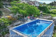 Fereinhaus Stina mit Pool und Meerblick in Tučepi - Makarska Riviera -Kroatien mieten