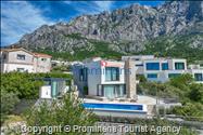 Ferienhaus Villa Oscar in Makarska mit beheiztem Pool, Whirlpool, Terrasse und Meerblick- ruhiger Familienurlaub
