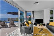 Ferienhaus Villa Oscar in Makarska mit beheiztem Pool, Whirlpool, Terrasse und Meerblick- ruhiger Familienurlaub