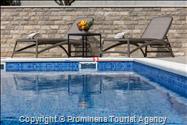 Ferienhaus Villa Oscar in Makarska mit beheiztem Pool, Whirlpool, Terrasse und Meerblick- ruhiger Familienurlaub