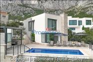 Ferienhaus Villa Oscar in Makarska mit beheiztem Pool, Whirlpool, Terrasse und Meerblick- ruhiger Familienurlaub