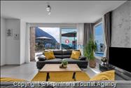 Ferienhaus Villa Oscar in Makarska mit beheiztem Pool, Whirlpool, Terrasse und Meerblick- ruhiger Familienurlaub