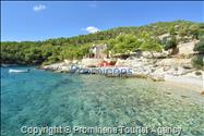 Alleinstehendes Ferienhaus Rubin in  der Bucht mit 130.000 qm