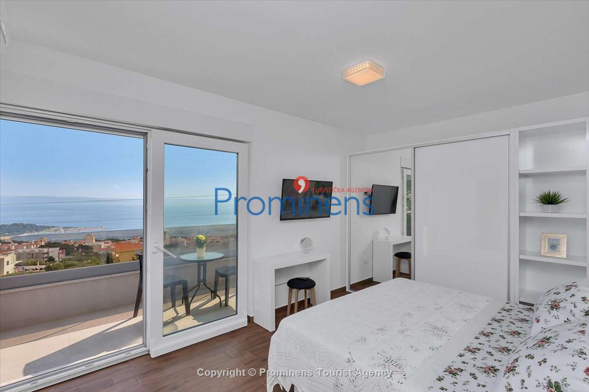 Luxus Ferienhaus Villa Astra mit beheiztem Pool und Meerblick in Makarska mieten