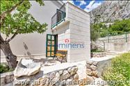 Ferienhaus Luka in Makarska mit Meerblick