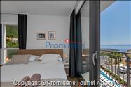 Ferienhaus Villa SMART mit Pool in Makarska - Drei Schlafzimmer und Meerblick