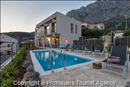 Ferienhaus Villa SMART mit Pool in Makarska - Drei Schlafzimmer und Meerblick