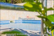 Ferienhaus Giran mit Pool und Meerblick in Bast, Makarska Riviera, Dalmatien - Kroatien Urlaub