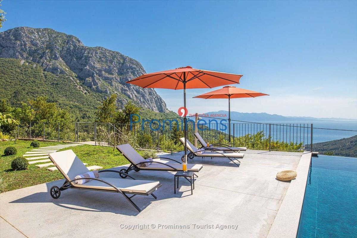 Ferienhaus Villa Paulina mit Pool an Makarska Riviera