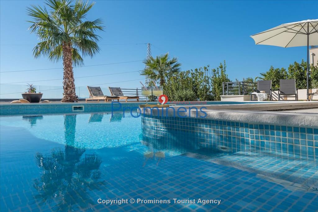 Ferienhaus Villa M mit Pool in Makarska mieten , Meerblick, Sauna & Fitnessraum, Makarska Riviera Familienurlaub