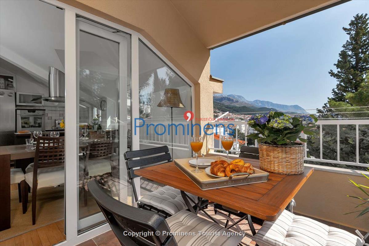 Ferienwohnung Stadtmitte im Zentrum von Makarska mit Drei Schlafzimmer, Familienurlaub