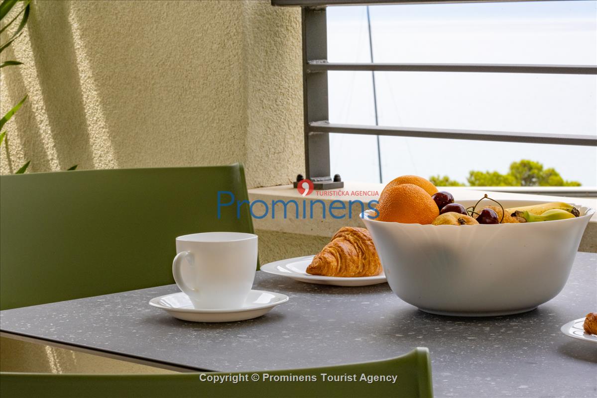 Apartment Sunrise Makarska -Ruhe, Komfort und Meerblick in perfekter Lage