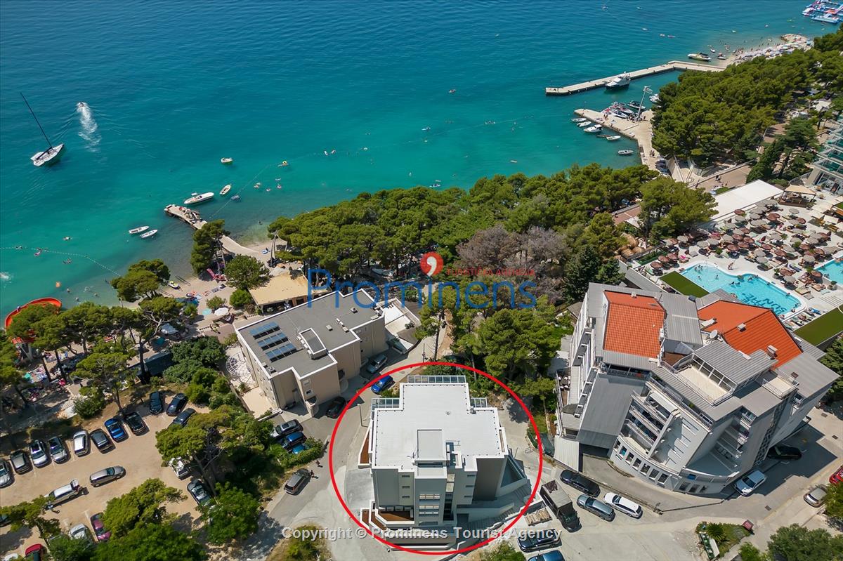 Apartment Sunrise Makarska -Ruhe, Komfort und Meerblick in perfekter Lage